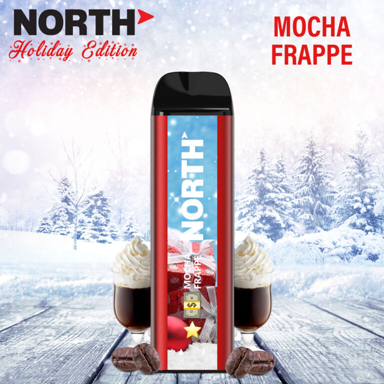 North Vape Holiday Edition Mocha Frappe Disposable Nicotine E-Cigarettes