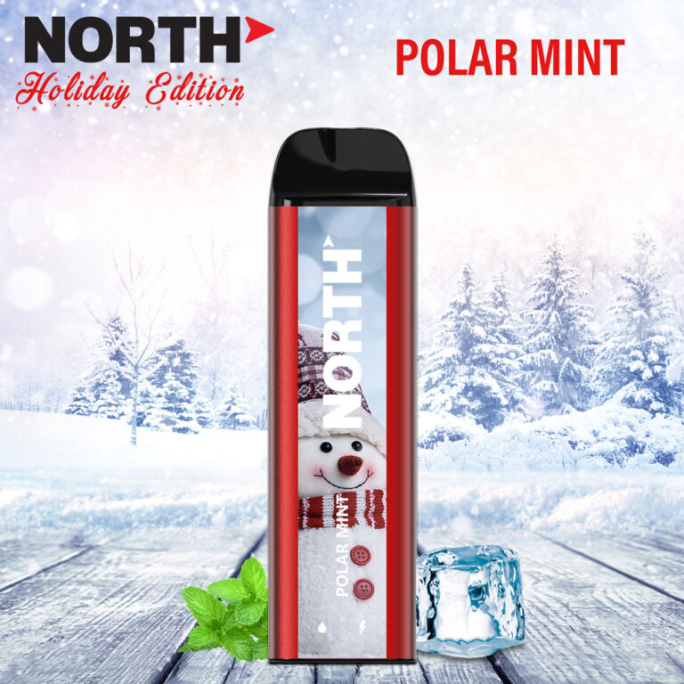 North Vape Holiday Edition Polar Mint Disposable Nicotine E-Cigarettes