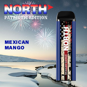 North Patriotic Edition Nicotine eCigarette Mexican Mango