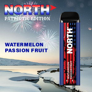 North Patriotic Edition Nicotine eCigarette Watermelon Passion Fruit