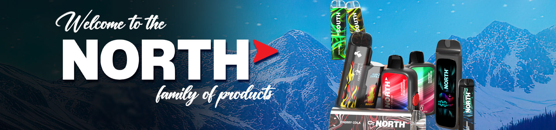 North Family of Nicotine E-Cigarette Vaping Products Authorized Retailer