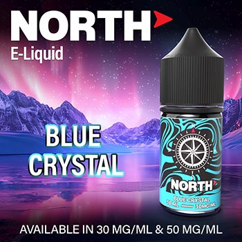 North E-Liquid Nicotine Blue Crystal