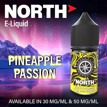 North E-Liquid Nicotine Pineapple Passion