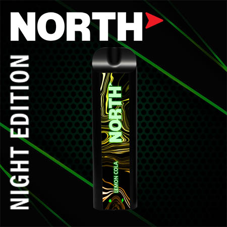 North Night Edition Disposable Nicotine Vape Lemon Cola