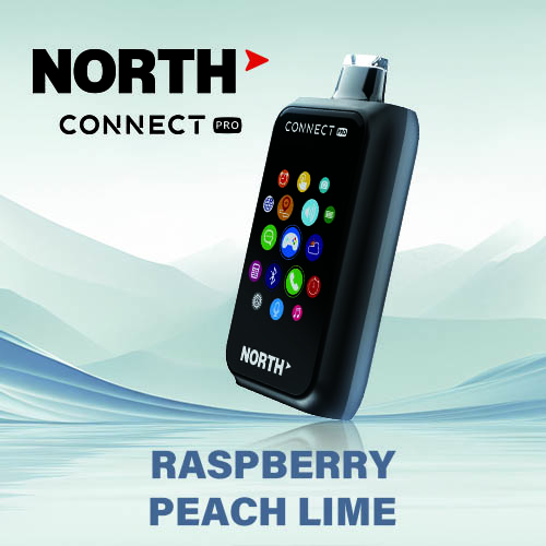 North Connect Pro 40K Disposable Vape Raspberry-Peach Lime