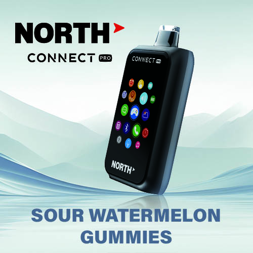 North Connect Pro 40K Disposable Vape Sour Watermelon Gummies