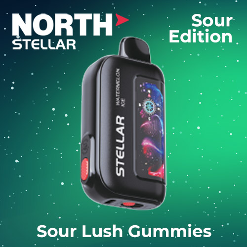 North Stellar Sour Lush Gummies