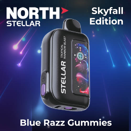 North Stellar Skyfall Edition - Blue Razz Gummies