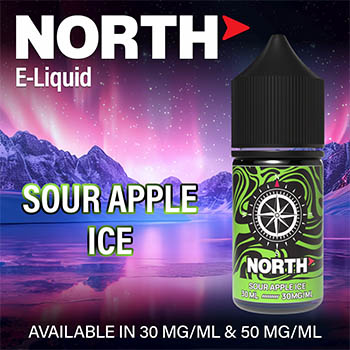 North E-Liquid Sour Apple Ice